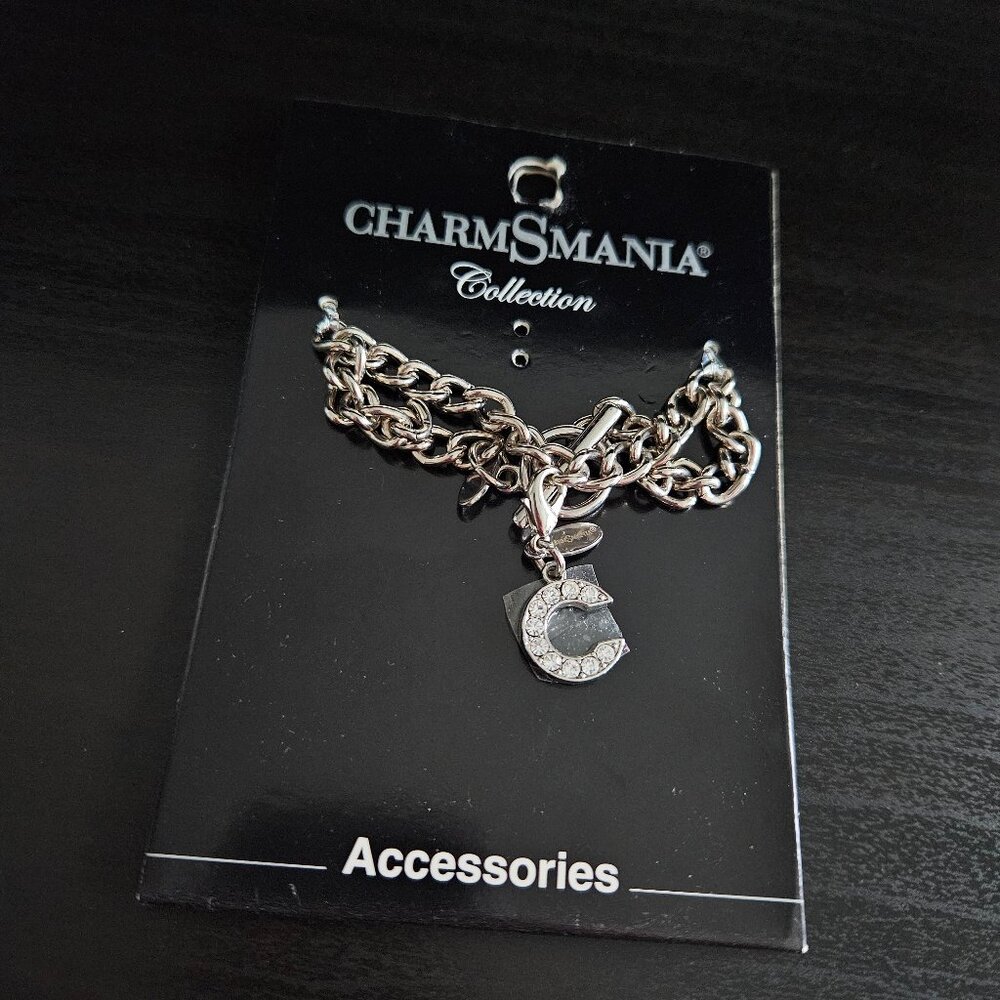 NWOT C Initial Charm Bracelet